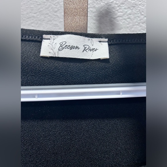 NWT Beeson River Black Women’s Maxi Dress Size Medium - Picture 3 of 7